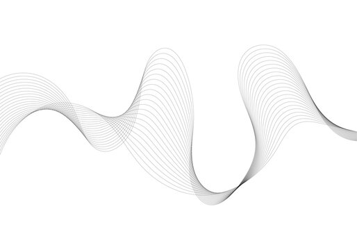 L&iacute;neas onduladas y en malla en fondo blanco.