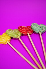 candy on a stick