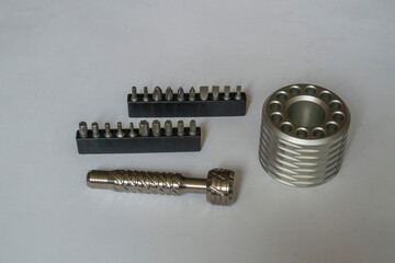 Screwdriver, stand, bits