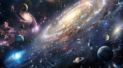 Space Wallpaper Background: Breathtaking Galaxy View