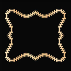 Decorative lines borders, Luxury design elements, Gold Frames Designs