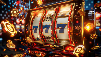 Win Big with 777 Jackpot. Mobile Online Casino App Banner