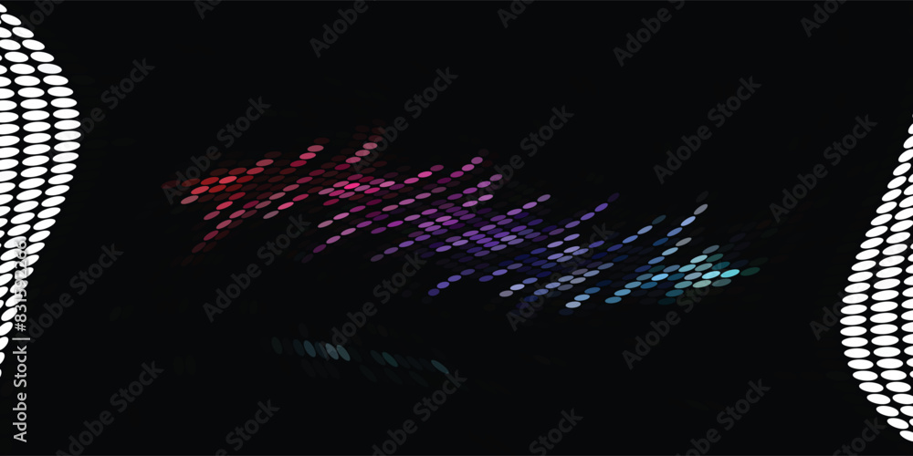 Poster light colorful vector layout with circle shapes. blurred decorative design in abstract style with bu