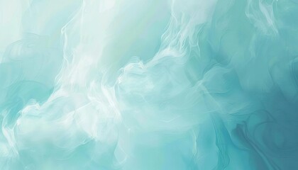 ethereal blue gradient background with soft light abstract digital painting for product presentation