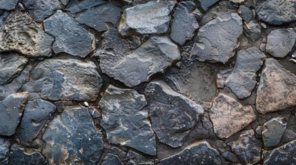 Background Stone,Rustic stone pavement with ample empty space for promotional use or product details.