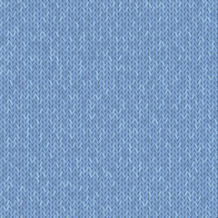 Knit texture melange seamless pattern. Monochrome vector background for banner, site, card, wallpaper. Weaving imitation print for fabric