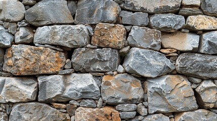 Fototapeta premium Background Stone,Weathered stone wall with ample space for promotional content or product placement.