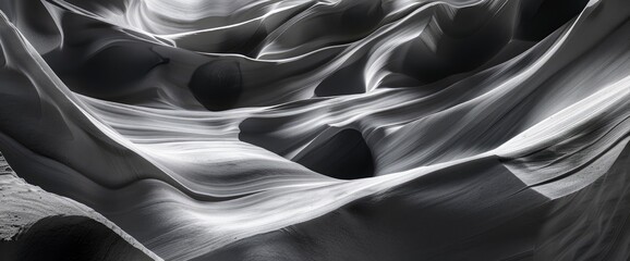Abstract Canyon With Digital Art Textures, Background