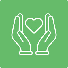 Obraz premium Charity Icon