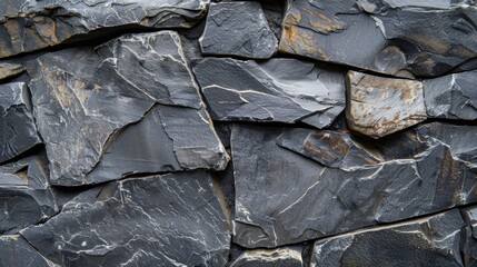 Background Stone,Close-up of slate background with a large blank section for product imagery or design inserts.