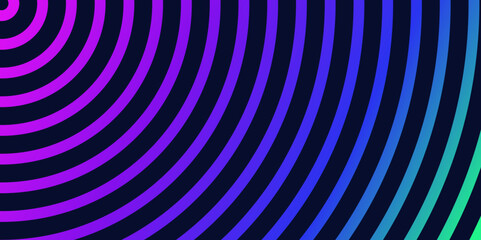 Abstract purple blue lines with dark background
