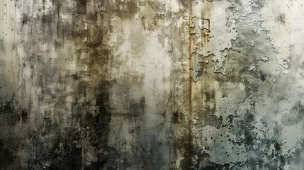 Aged grimy texture on concrete wall Hand drawn background artwork Digital artistic representation