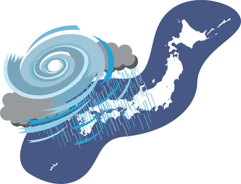 台風と日本列島