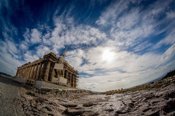 Photos from the streets and acropolis of Athens the capital of Greece