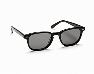 Fashion eyeglasses on white background