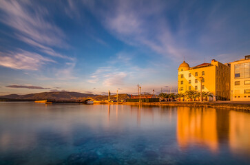 Obraz premium Photos from various tourist spots in Volos Greece