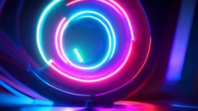 rotating neons