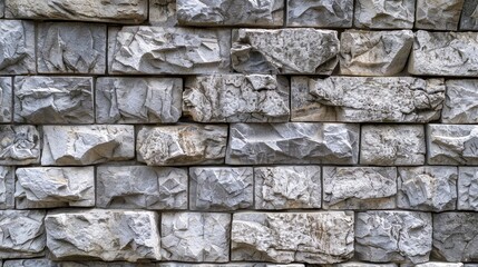 Background of cement brick wall in gray color
