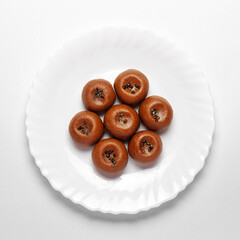 Top view of Indian Sweet brown color 