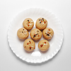 Top view of  Indian Sweet 