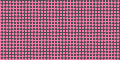Pink and black background grid pattern small squares