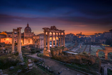 Photos from various tourist spots in capital of Italy Rome