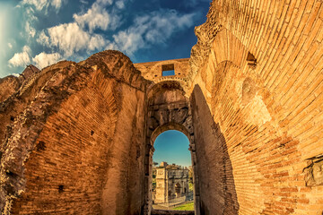 Photos from various tourist spots in capital of Italy Rome