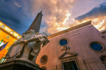 Photos from various tourist spots in capital of Italy Rome