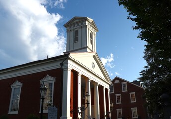 Obraz premium Christian Church Beautiful Architecture in Virginia