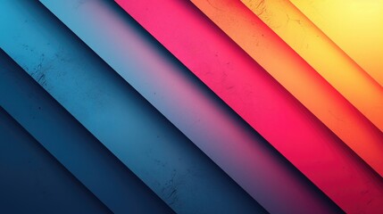 Rainbow Stripes Colorful Slat Panel Wall Texture Abstract Artwork Background Concept, Web Graphic Wallpaper, Digital Art Backdrop