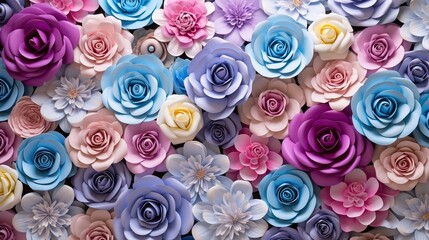 roses background
