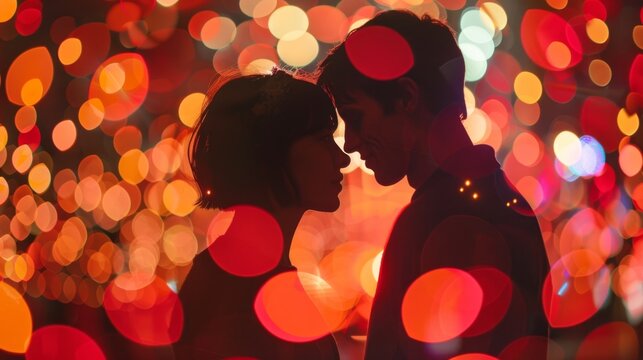 A movie plot where a young couples love story is tested as they navigate the dangers of the volatile cryptocurrency market together.