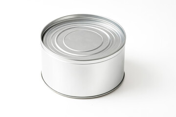 Silver Metal Can