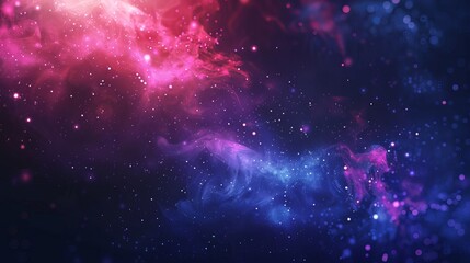 Obraz premium Celestial Nebula Abstract Background