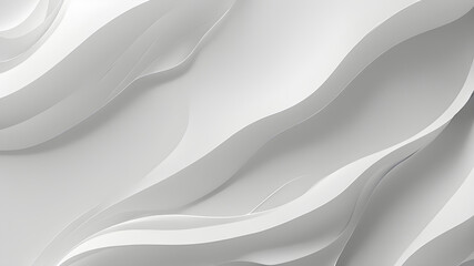 White tones minimalist modern elegance background, Generative AI
