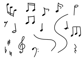 Music notes