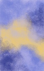 purple watercolor background painting on paper texture, pastel purple blue colors in blotches and...
