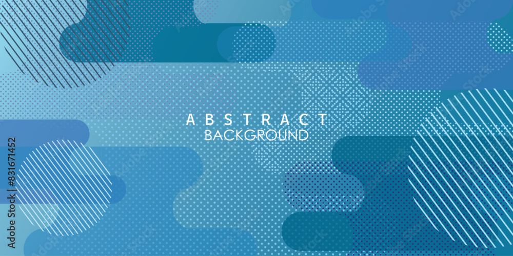 Wall mural abstract science or technology background. graphic design. network illustration with particle. abstr