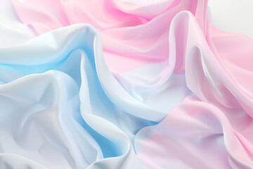 Flow Form Stage Background in Light Pink and Blue