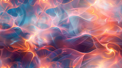 Luxury Pastel Patterned Background with Light-Colored Patterns