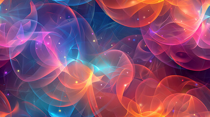 Luxury Pastel Patterned Background with Light-Colored Patterns