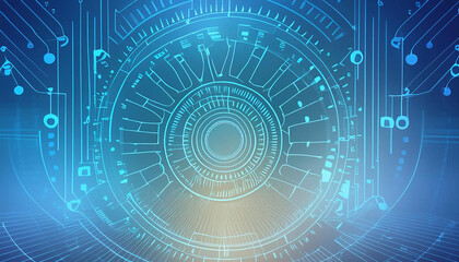 Obraz premium Abstract Technology Background