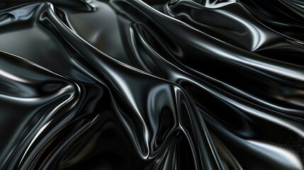 Mysterious Black Texture Details

