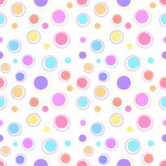 seamless pattern with circles