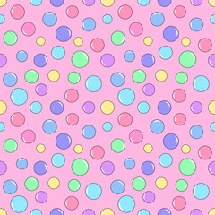 seamless background with circles