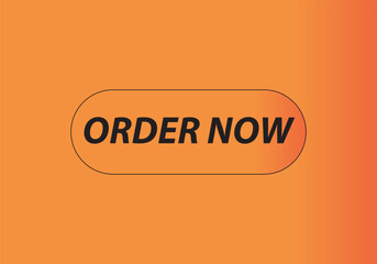  Order now button with shopping cart. Colorful modern collection for website. Online sell. Social media post, Click here, apply, buttons clicking. Web design elements. Vector and illustration.