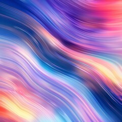 Fototapeta premium Colors flow like silk in digital dance