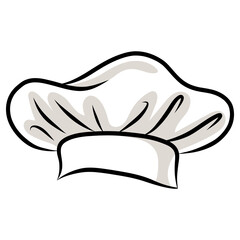 Chef Hat Cartoon Illustration Drawing Art