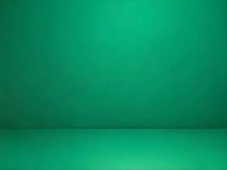 room with green chalkboard wallpaper