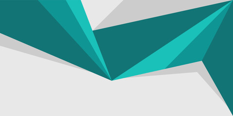 simple background with abstract green shape